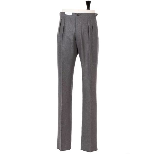 De Petrillo Pants "Lo Stile Di Toto" In Pure Wool From Drago - Handmade