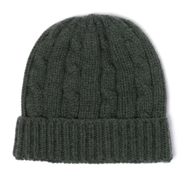 Manifatture Rosi Rosi Collection X Mj: Knitted Hat "Cable Beanie" In Pure Cashmere