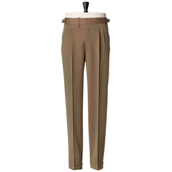 Cesare Attolini Suit "Stile Milanese" Made Of Pure English Wool - Purely Handcrafted