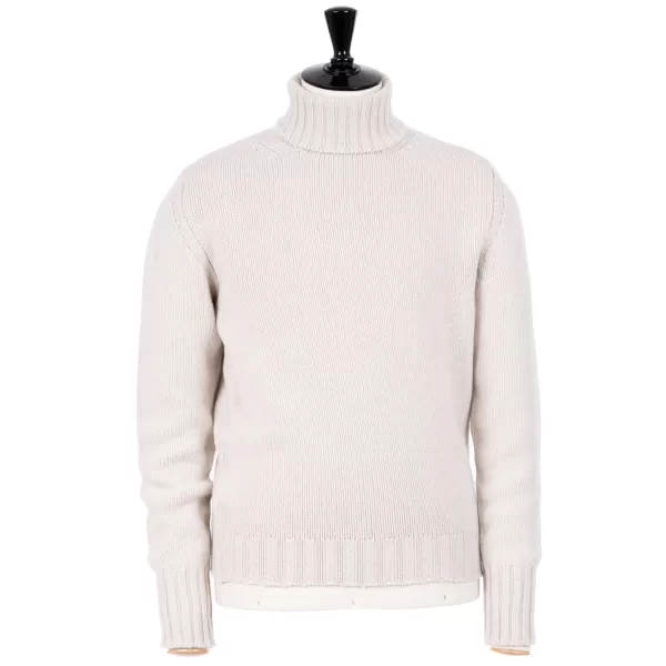 William Lockie Exclusive X Mj: "Gentry Rollneck" Turtleneck Sweater In